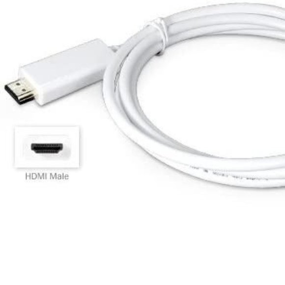 Extended Mini DisplayPort 10ft Cable to HDMI Apple Macbook Pro and Macbook Air - Picture 3 of 3